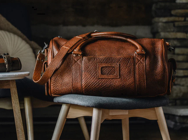 leather handbag