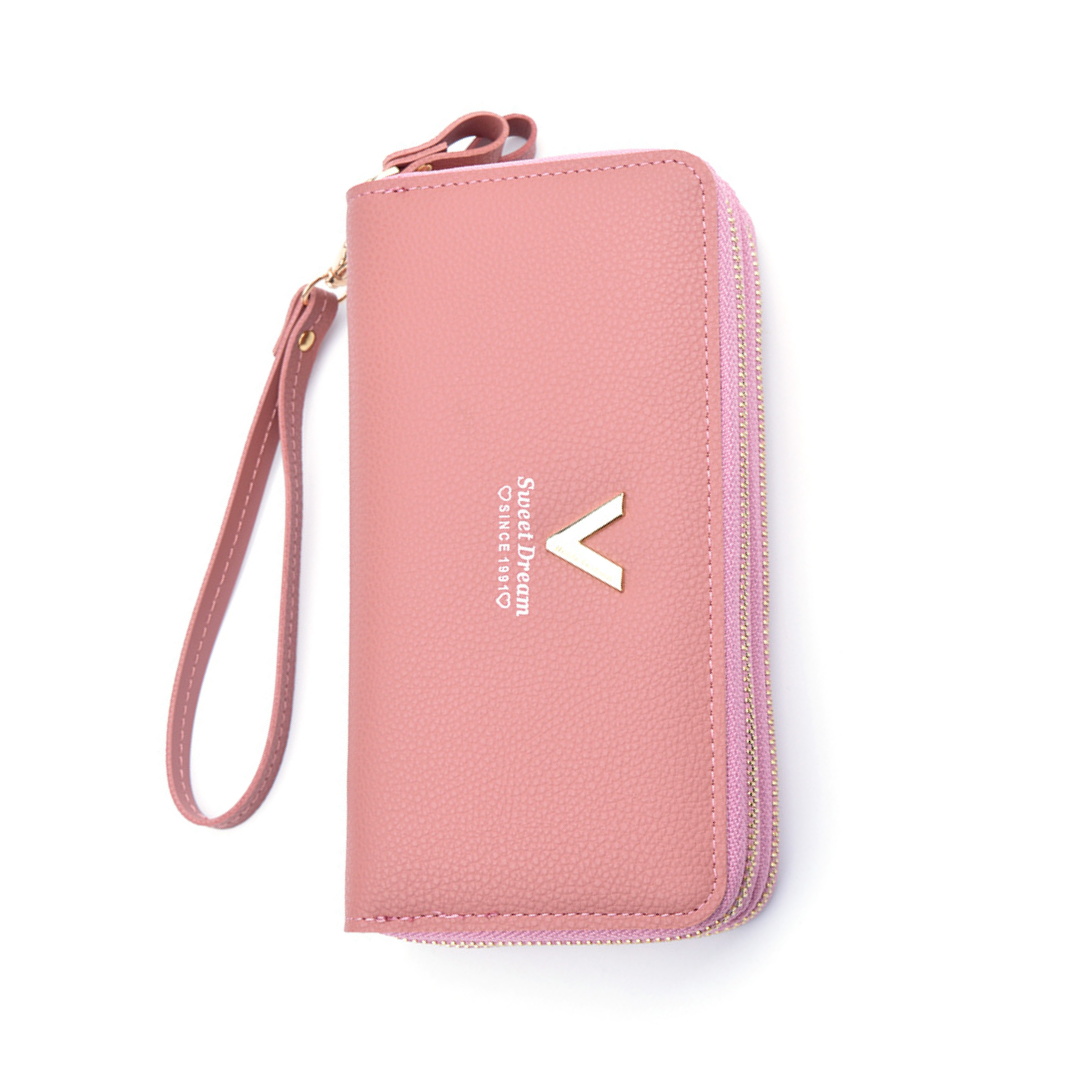 Double Zipper Large Capacity Women's Wallet