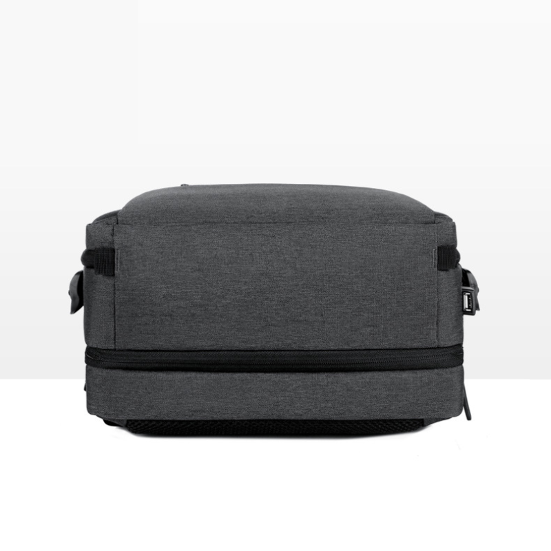 Expandable Polyester Backpack with Large Capacity