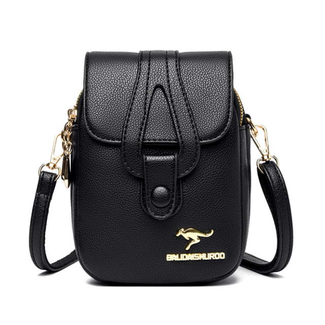 Chic Solid Color Mini Crossbody Bag