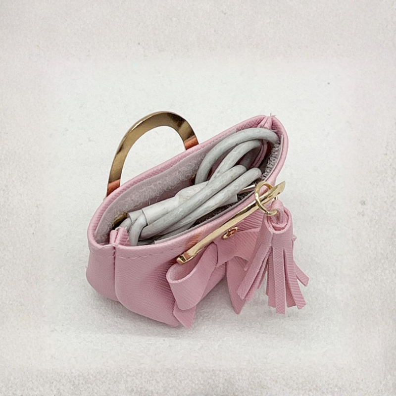 Mini Bow Purse Charm