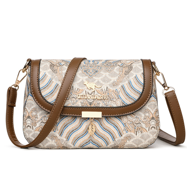 Ethni Charm Shoulder Bag — Ethnic design shoulder bag by Aodour Pakistan