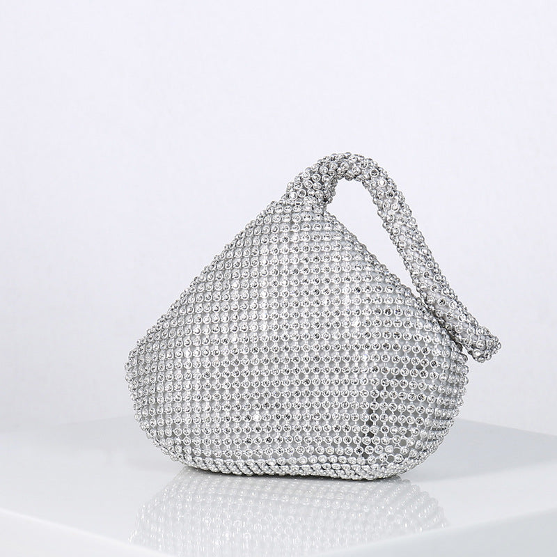 Diamond PVC Evening Clutch