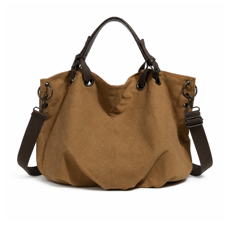 Classic Canvas Commuter Handbag