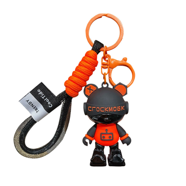 Cyber Bear Keychain