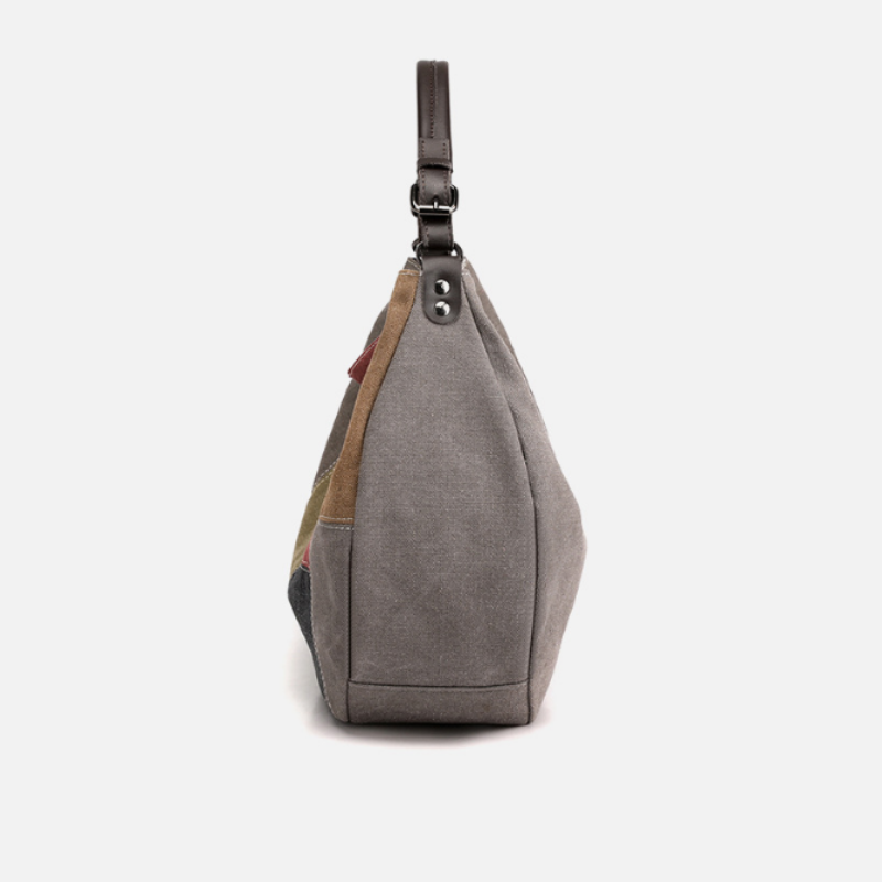 Retro Patchwork Women’s Shoulder Bag