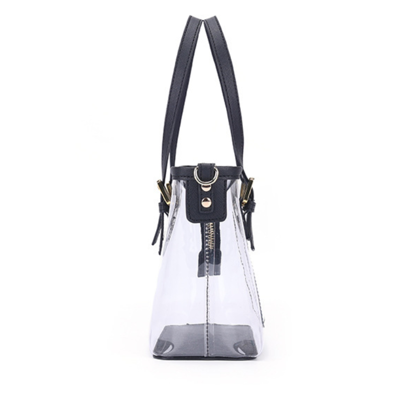 Women's Transparent PVC Jelly Shoulder Bag