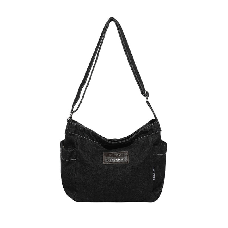 Women's High End Retro Denim Shoulder Bag