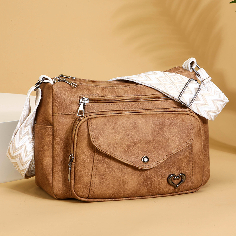 Vintage Comfort Crossbody Bag
