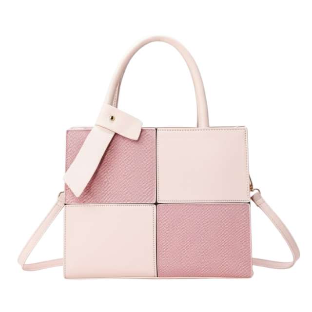 Eleganza Contrast Luxe Large Capacity Shoulder Bag