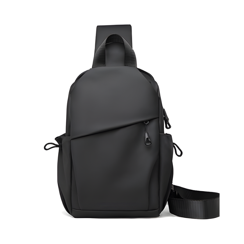 Men's Minimalist Geometric Single Strap Crossbody Bag