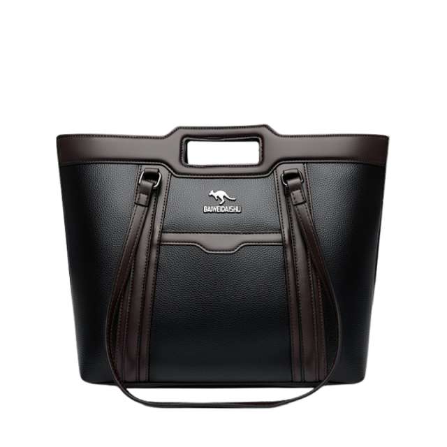 High End Kangaroo Leather Commuter Shoulder Bag