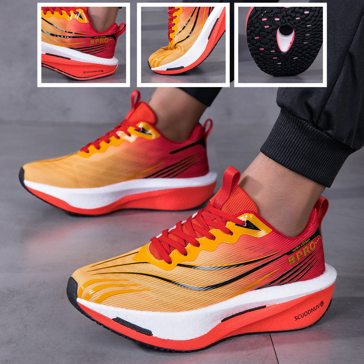 Men’s Flex Run Athletic Runner Shoes