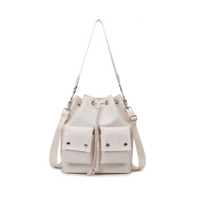 Effortless Ivory Crossbody Bag