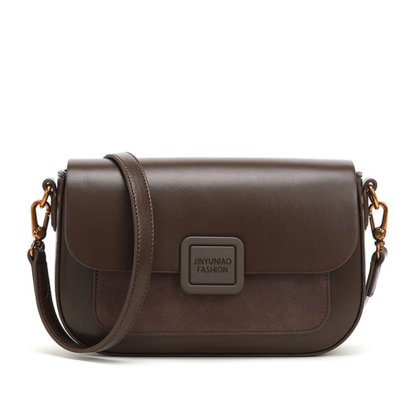 Vintage Library Saddle Crossbody Bag