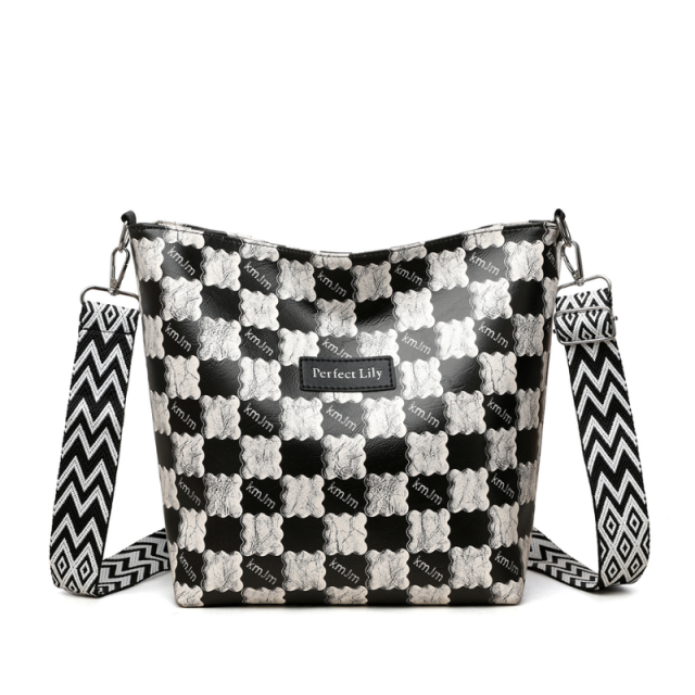 Pattern Play Shoulder Bag