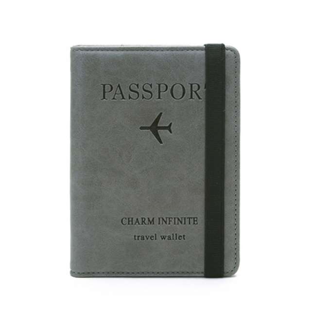 Globe Shield Passport Holder