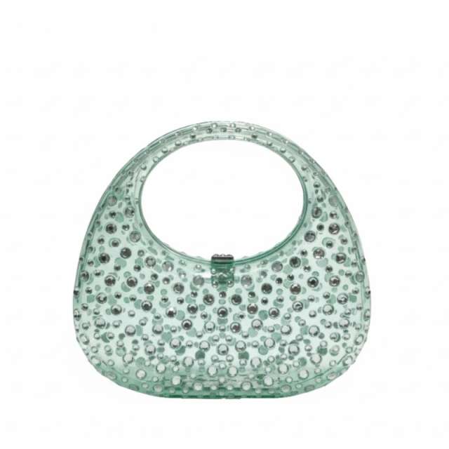 Elegant Rhinestone Clutch Handbag