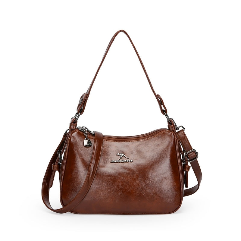 Lustrous Dual Strap Urban Shoulder Bag