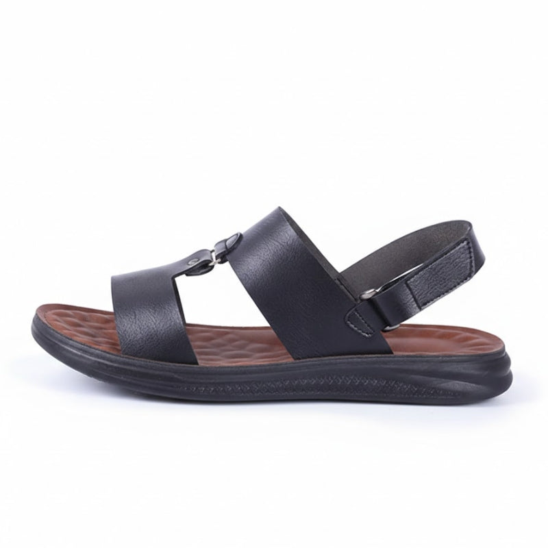 Shidertion Men's Dual Buckle Comfort Sandals