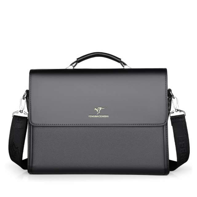 Luxury Executive Leather Look Briefcase Laptop Bag