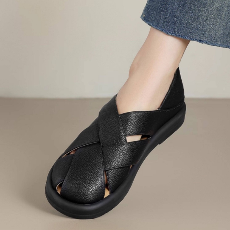 Classic Cross Strap Women’s Pumps