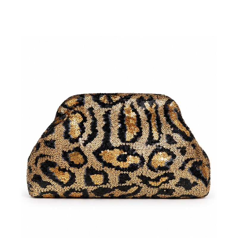 Serpentine Shimmer Women’s Evening Clutch Bag
