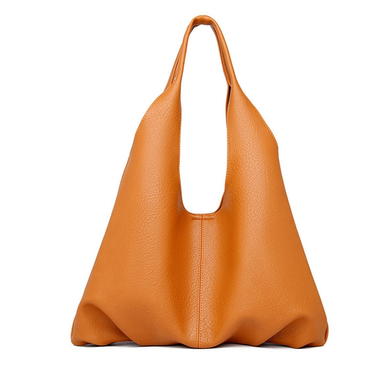 Women’s Soft Leather Dumpling Tote Bag