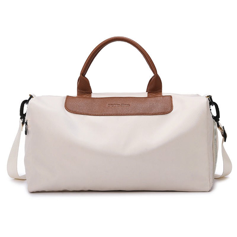 Large Capacity Polyester Fitness Duffle Bag with Wet/Dry Separation