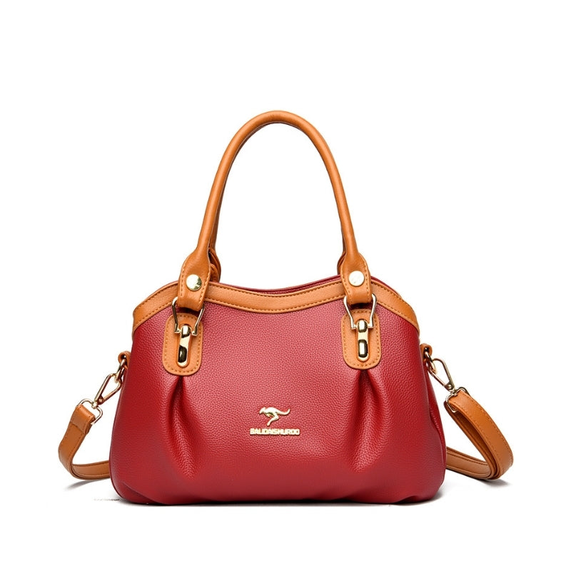 Refined Gloss Finish Everyday Handbag