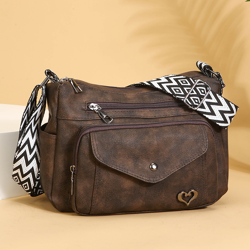 Vintage Comfort Crossbody Bag