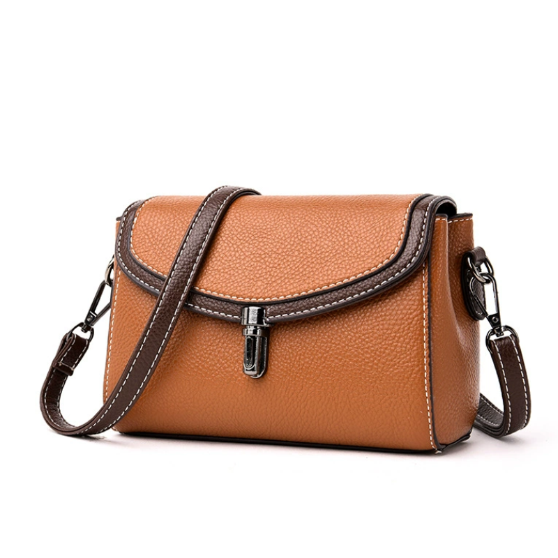 Verona Emerald Leather Crossbody Bag