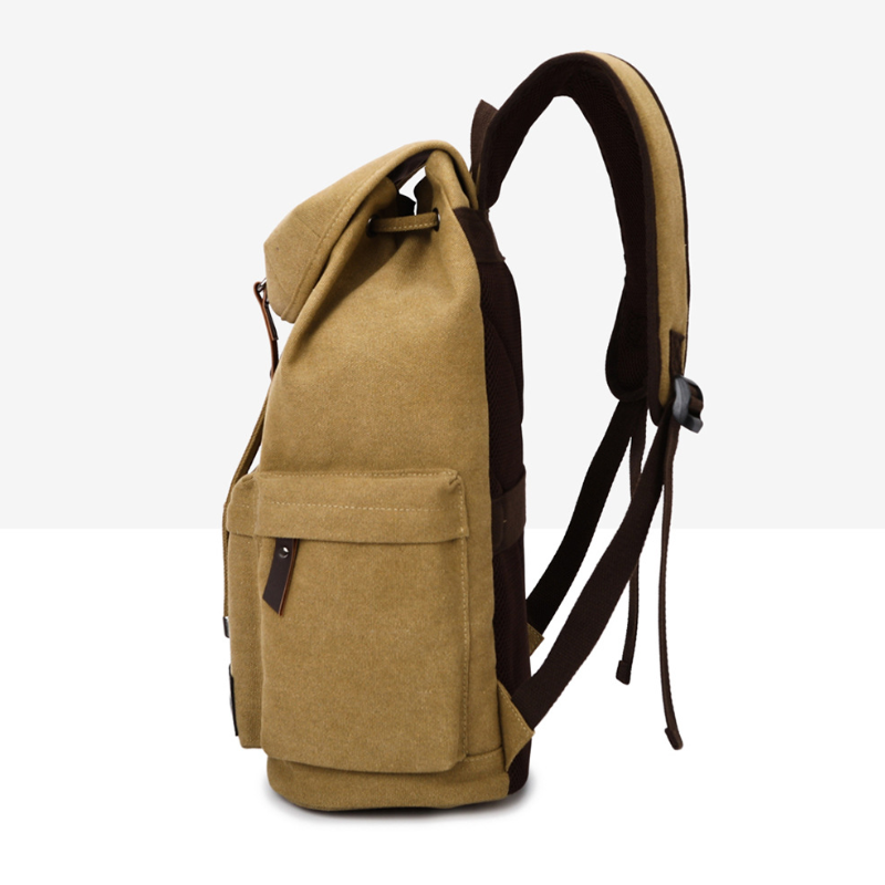 Retro Canvas Men’s Travel Backpack