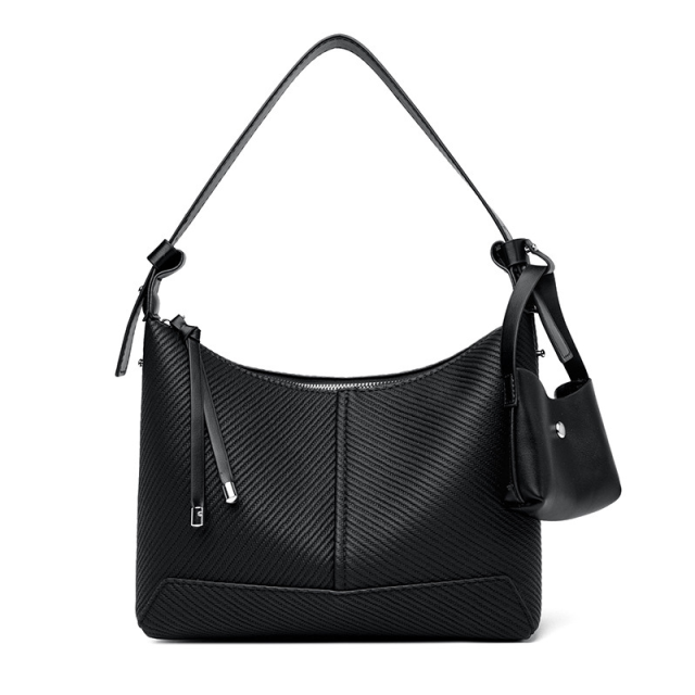 Soft Leather Niche Underarm Shoulder Bag For Women