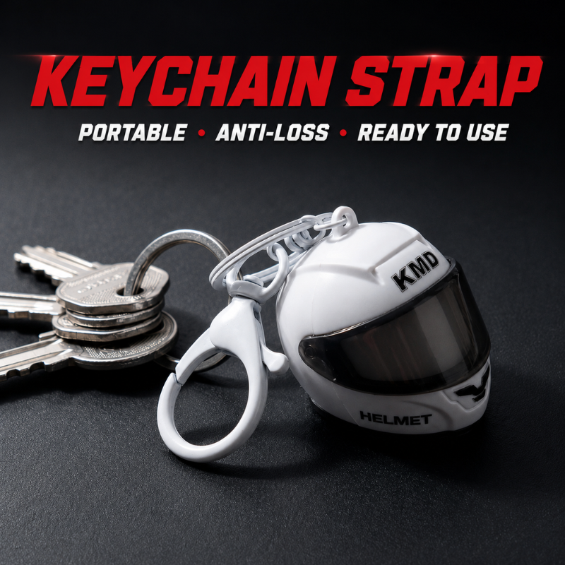 Mini Helmet Light Charm