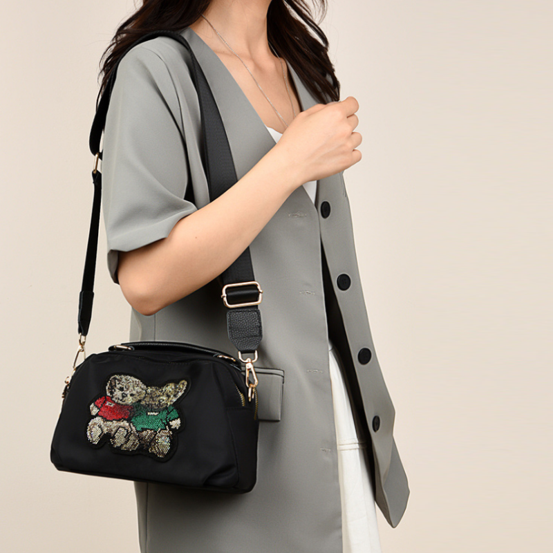 Cavella Bear Charm Handbag