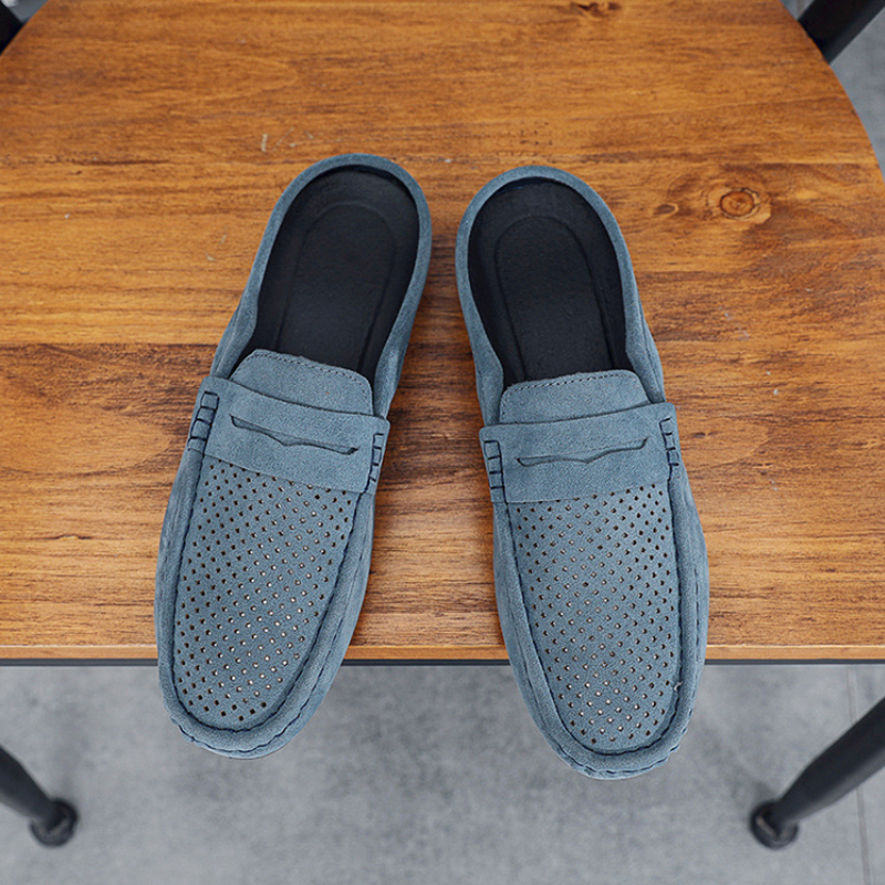 Air Slide Backless Breathable Loafers