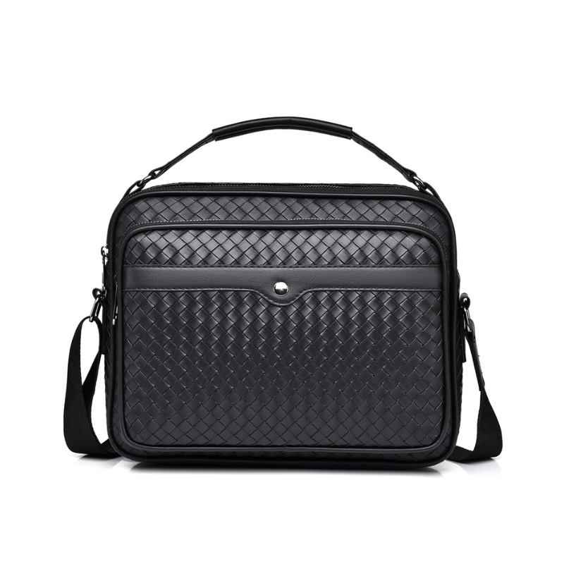 Elite Weave Men’s Multi-Function Crossbody Bag