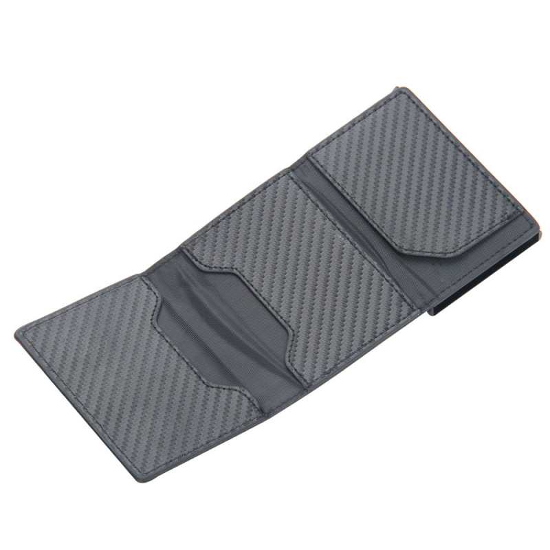 Carbon Fiber RFID Wallet With Multi Card Slots