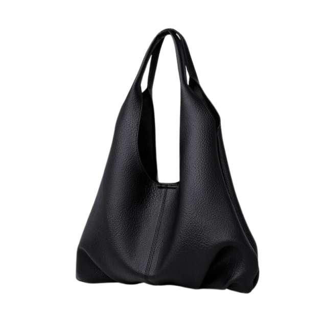 Women’s Soft Leather Dumpling Tote Bag