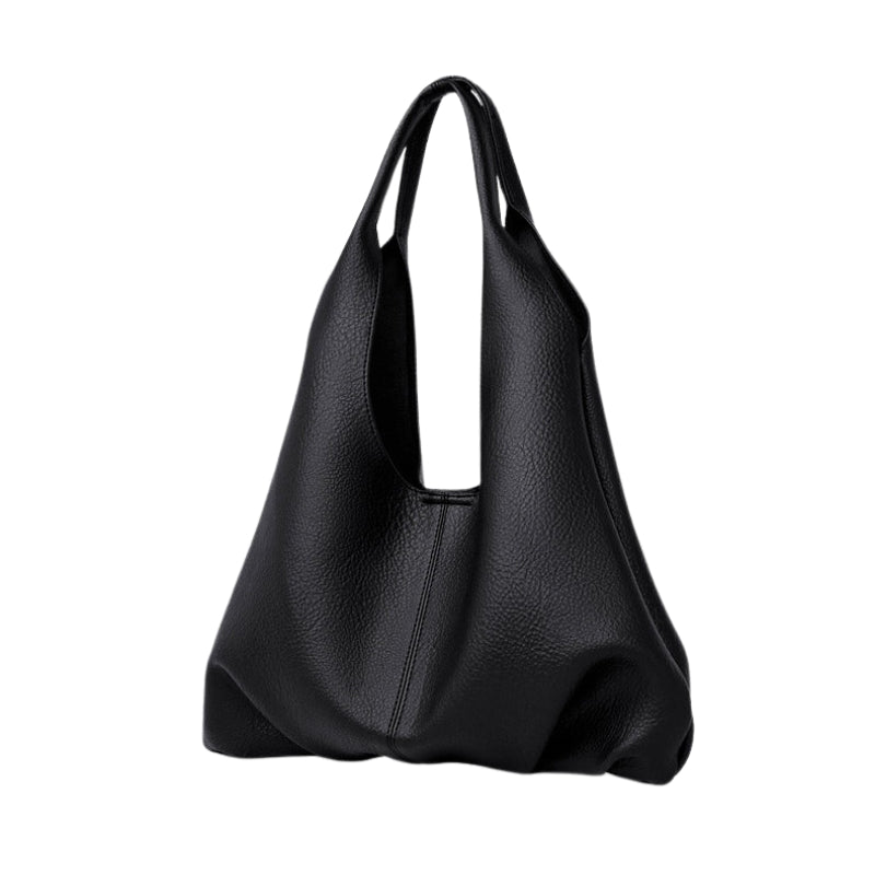 Women’s Soft Leather Dumpling Tote Bag