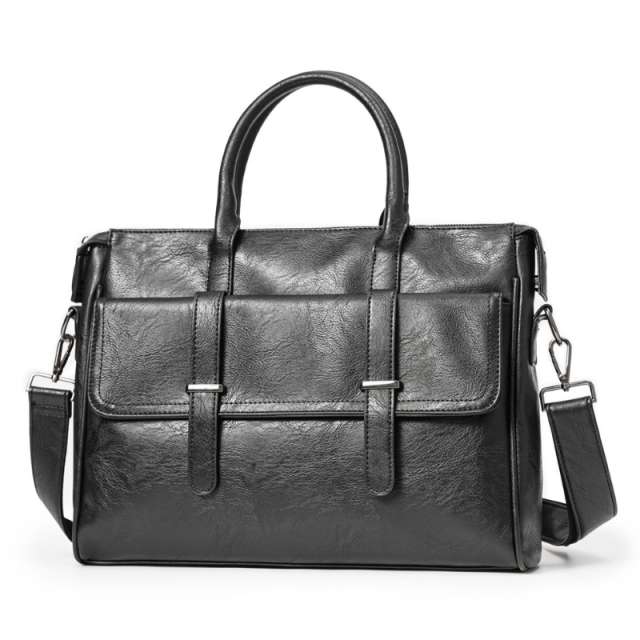 Premium leather finish professional look Laptop Bag