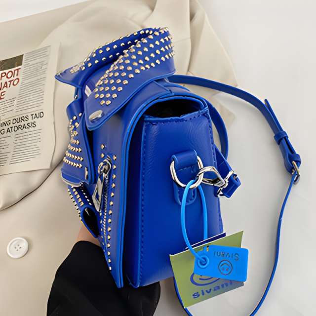 Women’s Studded Mini Rivet Shoulder Bag