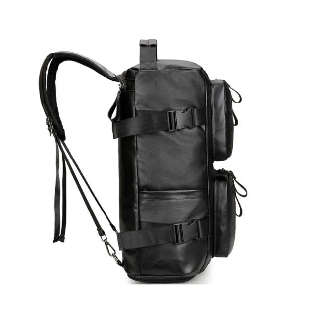 Fashion Business Casual Leather Look Travel Backpack