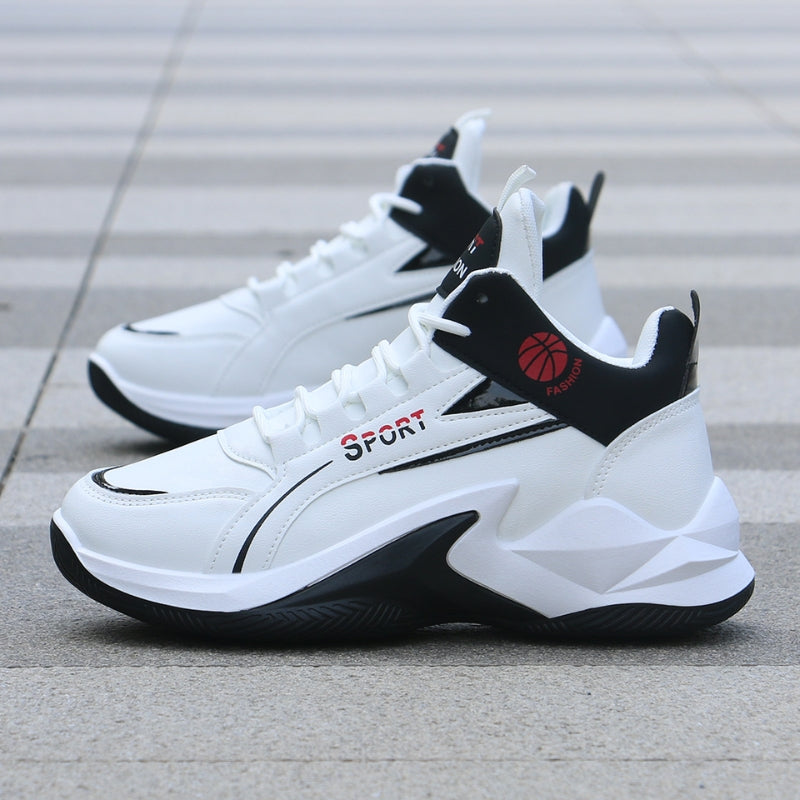 Men's Sporty Look High-Top Runner Shoes