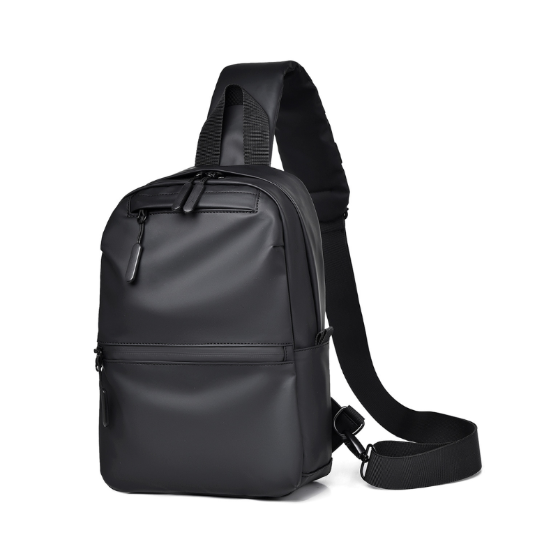 Men's Minimalist Water-Resistant Everyday Crossbody Bag