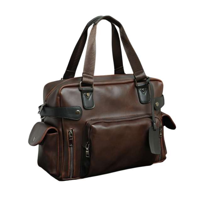 American Retro Wear Resistant Leather Shoulder Bag