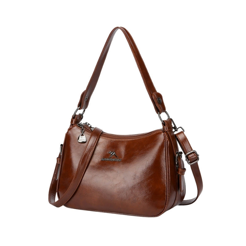 Lustrous Dual Strap Urban Shoulder Bag