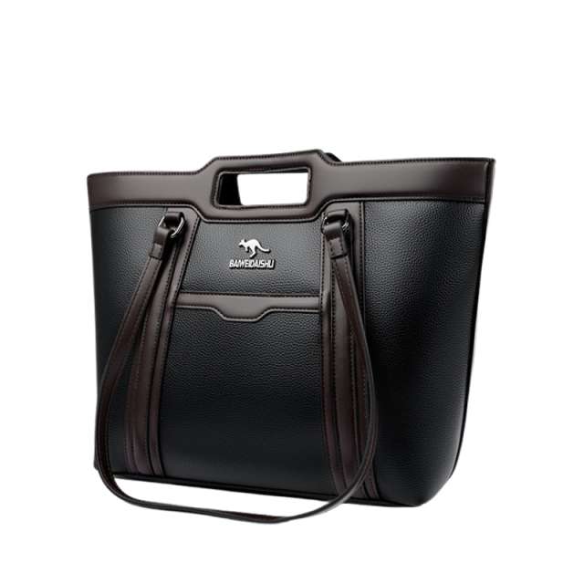High End Kangaroo Leather Commuter Shoulder Bag