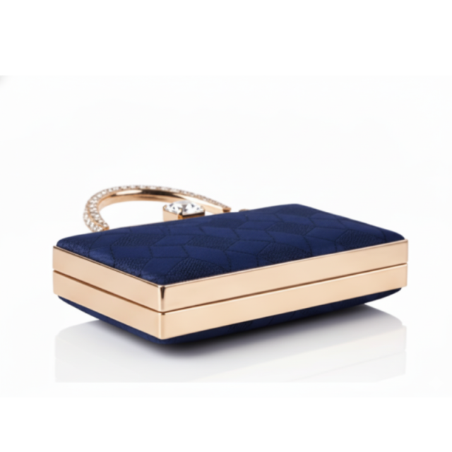Modern Luxe Top Handle Clutch Bag
